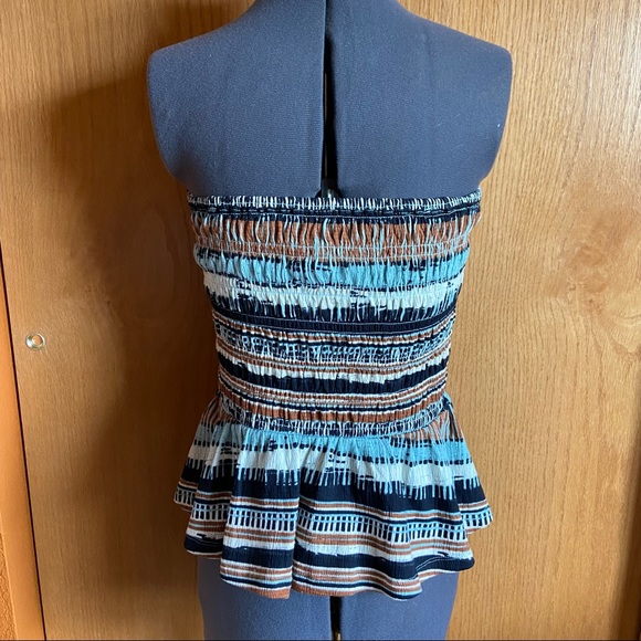 NWT Anthropologie Porridge Smocked Peplum Tube Top - Picture 6 of 10